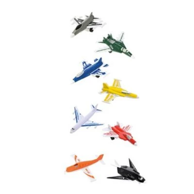 Toi Toys Toi-Toys Flugzeug - Set Aus 8 Farbigen Flugzeugen 3 Toi Toys Toi-Toys Flugzeug - Set Aus 8 Farbigen Flugzeugen – Bild 2