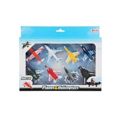 Toi Toys Toi-Toys Flugzeug - Set Aus 8 Farbigen Flugzeugen 4 Toi Toys Toi-Toys Flugzeug - Set Aus 8 Farbigen Flugzeugen – Bild 3