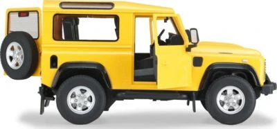 Jamara Land Rover Defender 1:14 Gelb 2,4GHz Tür Manuell 7 Jamara Land Rover Defender 1:14 Gelb 2,4GHz Tür Manuell – Bild 5
