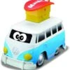 BB Junior Spielzeugauto Volkswagen Bulli Samba Press & Go (blau) -Otto 29284434 01