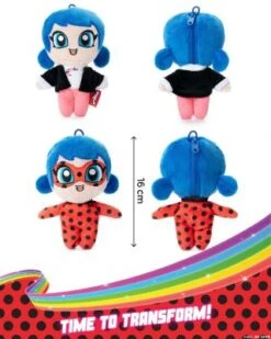 Schlüsselanhänger Miraculous Ladybug Als Wendeplüschtier -Otto 29287616 03