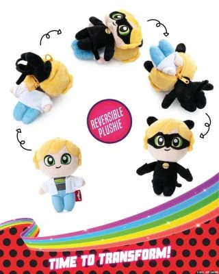 Schlüsselanhänger Miraculous Ladybug Als Wendeplüschtier 6 Schlüsselanhänger Miraculous Ladybug Als Wendeplüschtier – Bild 4