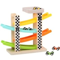 Vetaka Rennbahn Mit 4 Stück Autospielzeug Für Kinder 11 Vetaka Rennbahn Mit 4 Stück Autospielzeug Für Kinder -Otto 29487298 04