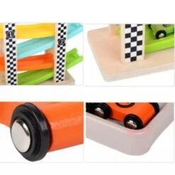 Vetaka Rennbahn Mit 4 Stück Autospielzeug Für Kinder 12 Vetaka Rennbahn Mit 4 Stück Autospielzeug Für Kinder -Otto 29487298 05