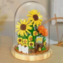 Vicabo Blumenstrauß Baustein In Glas Konstruktionsspielzeug Für Kinder -Otto 29630572 03