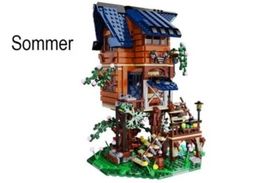 CADA Four Seasons Tree House (1155 Teile) 8 CADA Four Seasons Tree House (1155 Teile) – Bild 6