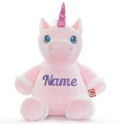 Elefantasie Stofftier Einhorn Mit Namen Bestickt Personalisiert 4 Elefantasie Stofftier Einhorn Mit Namen Bestickt Personalisiert – Bild 2