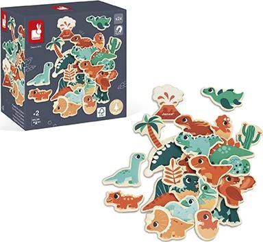Janod Dino - 24 Dino-Magnete 3 Janod Dino - 24 Dino-Magnete