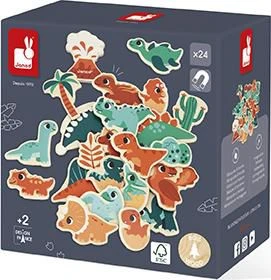 Janod Dino - 24 Dino-Magnete 8 Janod Dino - 24 Dino-Magnete – Bild 6