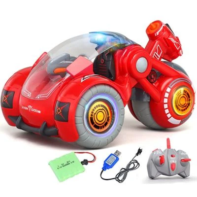 Syntek Elektrisches Ferngesteuertes Spielzeugauto Spray-Stunt-Transformationsauto 3 Syntek Elektrisches Ferngesteuertes Spielzeugauto Spray-Stunt-Transformationsauto