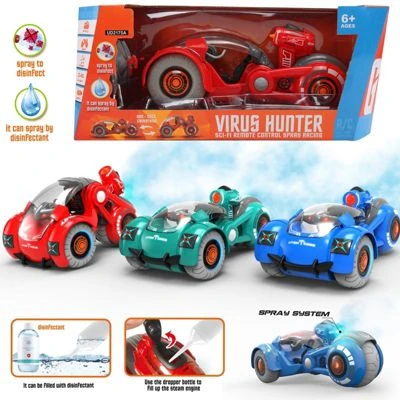 Syntek Elektrisches Ferngesteuertes Spielzeugauto Spray-Stunt-Transformationsauto 6 Syntek Elektrisches Ferngesteuertes Spielzeugauto Spray-Stunt-Transformationsauto – Bild 4