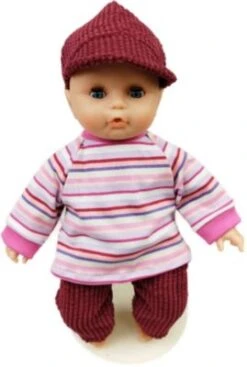 Emil Schwenk Baby-Puppe Mit Schlafaugen, 32 Cm