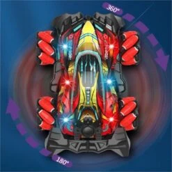 Syntek Drahtloses Ferngesteuertes Rennauto Für Kinder Drahtloses Verformbares Stunt-Rennauto Für Kinder -Otto 30128789 06