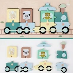 Syntek Dreidimensionales Puzzle Für Kinder Pädagogisches Bausteinspielzeug Für Kinder