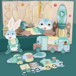 Syntek Dreidimensionales Puzzle Für Kinder Pädagogisches Bausteinspielzeug Für Kinder 10 Syntek Dreidimensionales Puzzle Für Kinder Pädagogisches Bausteinspielzeug Für Kinder -Otto 30181531 03