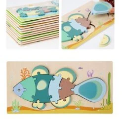 Syntek Dreidimensionales Puzzle Für Kinder Pädagogisches Bausteinspielzeug Für Kinder 12 Syntek Dreidimensionales Puzzle Für Kinder Pädagogisches Bausteinspielzeug Für Kinder -Otto 30181531 05