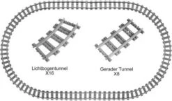 MOULD KING Klemmbausteinset Magischer Zug 12010 -Otto 30254179 03