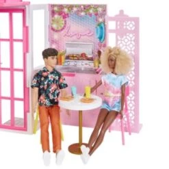 2 Etagen Haus | | Mattel | Mit Möbeln, Zubehör Und Hündchen -Otto 30261274 03