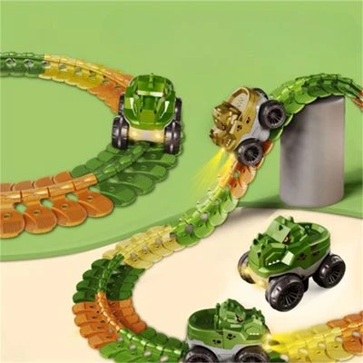 Enbaoxin Dinosaurier-Vielfalt DIY Zusammengebautes Set Pädagogisches Dinosaurier-Autospielzeug Für Kinder 6 Enbaoxin Dinosaurier-Vielfalt DIY Zusammengebautes Set Pädagogisches Dinosaurier-Autospielzeug Für Kinder – Bild 4