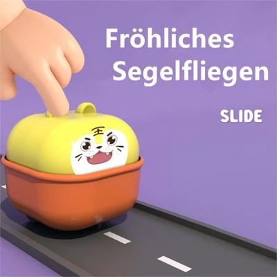 Syntek Pädagogisches Spielzeugauto Für Kinder Cartoon Tier Spaß Presse Auto Eltern-Kind Interaktives Kinderspielzeug 6 Syntek Pädagogisches Spielzeugauto Für Kinder Cartoon Tier Spaß Presse Auto Eltern-Kind Interaktives Kinderspielzeug – Bild 4