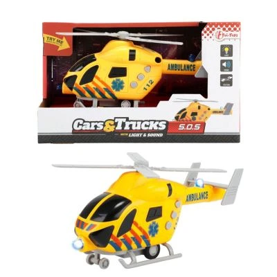 Toi Toys Toi-Toys Rettungshubschrauber Feuerwehr Mit Licht Und Ton 3 Toi Toys Toi-Toys Rettungshubschrauber Feuerwehr Mit Licht Und Ton