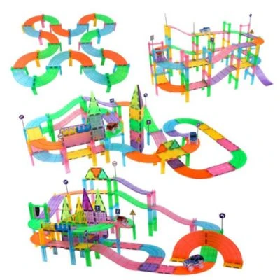 Decome Magnetfolie Transparente Farbige Magnetschienenblöcke 5 Decome Magnetfolie Transparente Farbige Magnetschienenblöcke – Bild 3