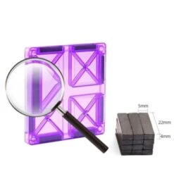 Decome Magnetfolie Transparente Farbige Magnetschienenblöcke 12 Decome Magnetfolie Transparente Farbige Magnetschienenblöcke -Otto 30520031 05