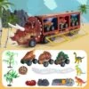 Decome Dino Container Lagerung Auto Modell Beleuchtung Musik Dinosaurier Transport Spielzeug Für Kinder -Otto 30520596 01