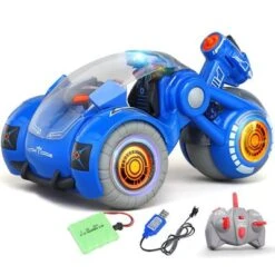 Decome Spray-Stunt-Transformationsauto Elektrisches Ferngesteuertes Spielzeugauto