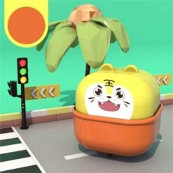 Decome Interaktives Eltern-Kind-Spielzeug Für Kinder Mit Cartoon-Tieren Lernspielzeug Auto Für Kinder -Otto 30520883 04