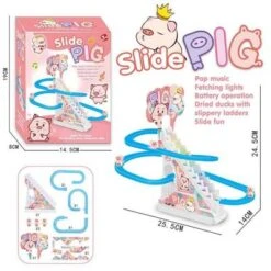 Decome Entlein Treppensteigen Lernspielzeug Für Kinder Elektrotriebwagen-Puzzlespiel Für Kinder