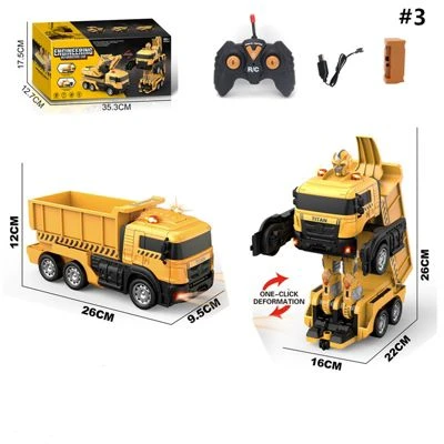 Brightake Großer Elektrischer Transformator Jungen Spielset Verformung Ferngesteuertes Auto Kinderspielzeugauto-Set 3 Brightake Großer Elektrischer Transformator Jungen Spielset Verformung Ferngesteuertes Auto Kinderspielzeugauto-Set