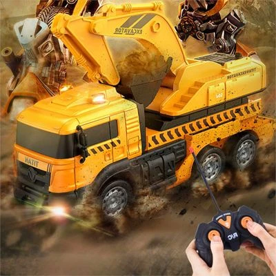 Brightake Großer Elektrischer Transformator Jungen Spielset Verformung Ferngesteuertes Auto Kinderspielzeugauto-Set 5 Brightake Großer Elektrischer Transformator Jungen Spielset Verformung Ferngesteuertes Auto Kinderspielzeugauto-Set – Bild 3