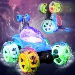 Decome Großer Tumbler Elektrisches Ferngesteuertes Auto Auto Spielzeug Stunt Tumbling Beleuchtung Musik Ferngesteuerte Autos -Otto 30724643 03