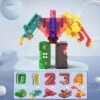 Syntek Digitalen Baustein Puzzle Brief Für Kinder Geschenk Krieger Verformung Action-figuren Roboter Spielzeug Für Kinder -Otto 30790678 01