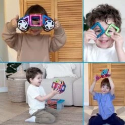 MAGNIKON Magnetische Bausteine “Der Baumeister” - Magnetbau-Set 118-teilig, Magnetbausteine, Ideal Als Konstruktionsspielzeug Zur Förderung Von Kreativität & Motorik, Spielzeug Für Kinder Ab 3 Jahre 10 MAGNIKON Magnetische Bausteine “Der Baumeister” - Magnetbau-Set 118-teilig, Magnetbausteine, Ideal Als Konstruktionsspielzeug Zur Förderung Von Kreativität & Motorik, Spielzeug Für Kinder Ab 3 Jahre -Otto 30797107 03