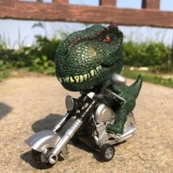 SHAOKE Lustiges Motorrad-Dinosaurier-Spielzeug, Dekorationen Lustiges Dinosaurier-Motorrad-Spielzeug Spielzeugautos -Otto 30805073 03