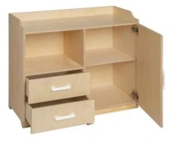 Van Dijk Toys Poppencommode - Naturel Met Wit -Otto 30830237 03