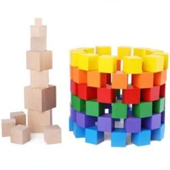 Epik Kleines Würfelpuzzle Kinder Konstruktionsspielzeug Quadratische Bauklötze Mathe Stapelspielzeug Aus Holz 9 Epik Kleines Würfelpuzzle Kinder Konstruktionsspielzeug Quadratische Bauklötze Mathe Stapelspielzeug Aus Holz -Otto 30879237 04