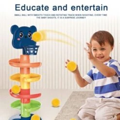 Vicabo Montessori Spielzeug Kugelbahn Kugelturm Rollbahn Kugelbahnen Für Kinder 9 Vicabo Montessori Spielzeug Kugelbahn Kugelturm Rollbahn Kugelbahnen Für Kinder -Otto 30971380 02