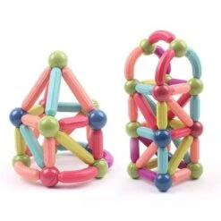 Epik 88Stk Magnetische Bauklötze Große Teilchenmagnete Intellektuelles Spielzeug Puzzle Für Die Früherziehung -Otto 30971720 05