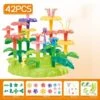 Enbaoxin Große Partikel Baustein Spielzeug Vielfältiges Blumenmodell Kinderspielzeug -Otto 30987517 01