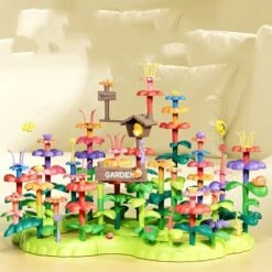 Enbaoxin Große Partikel Baustein Spielzeug Vielfältiges Blumenmodell Kinderspielzeug 9 Enbaoxin Große Partikel Baustein Spielzeug Vielfältiges Blumenmodell Kinderspielzeug -Otto 30987517 03