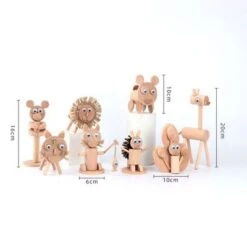 Enbaoxin 4Stk Kinder Diy Tier Hölzerne Stück Hölzerne Post Spielzeug 7 Enbaoxin 4Stk Kinder Diy Tier Hölzerne Stück Hölzerne Post Spielzeug -Otto 31065838 03