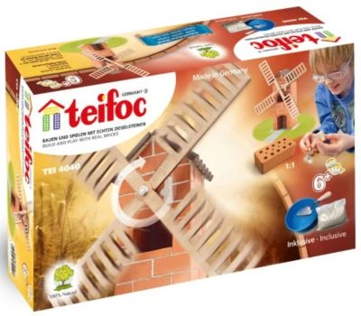 Teifoc TEI 4040 Steinbaukasten - "Windmühle" 5 Teifoc TEI 4040 Steinbaukasten - "Windmühle" – Bild 3