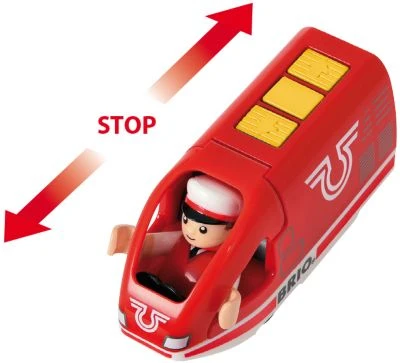 BRIO Roter Akku-Reisezug 4 BRIO Roter Akku-Reisezug – Bild 2