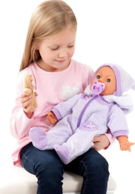 BAYER Babypuppe Piccolina Magic Eyes, 46 Cm 6 BAYER Babypuppe Piccolina Magic Eyes, 46 Cm – Bild 4