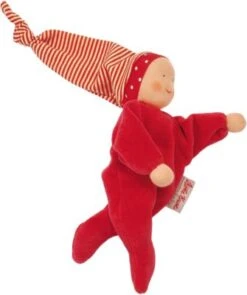 Käthe Kruse Colour Kids Nickibaby Rot, 20 Cm