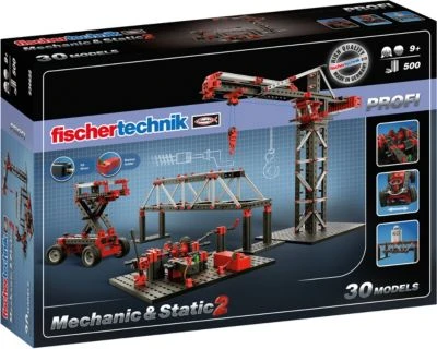 Fischertechnik PROFI Mechanic+Static 2 - Baukasten 3 Fischertechnik PROFI Mechanic+Static 2 - Baukasten