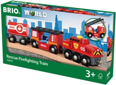 BRIO Feuerwehr-Löschzug 4 BRIO Feuerwehr-Löschzug – Bild 2